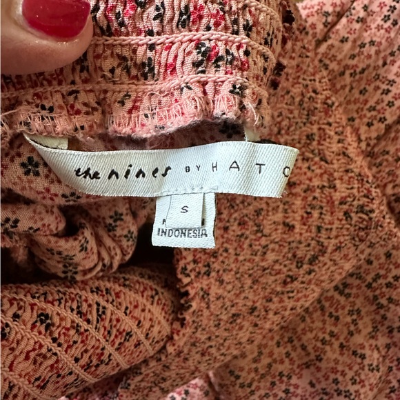 The Nines by Hatch Pink Floral Maternity Skirt (S) - $10 - Picture 5 of 8